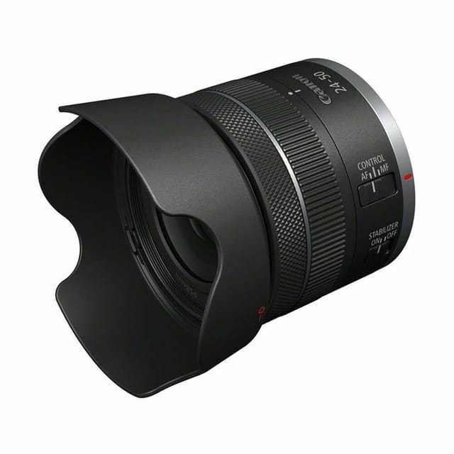 Товар Объектив Canon RF 24-50mm f/4.5-6.3 IS STM — стандартный зум для полнокадровых беззеркальных камер