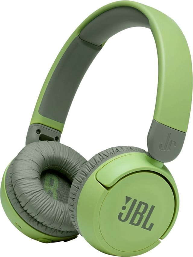 Товар Детские беспроводные накладные наушники JBL JR310BT, зеленый