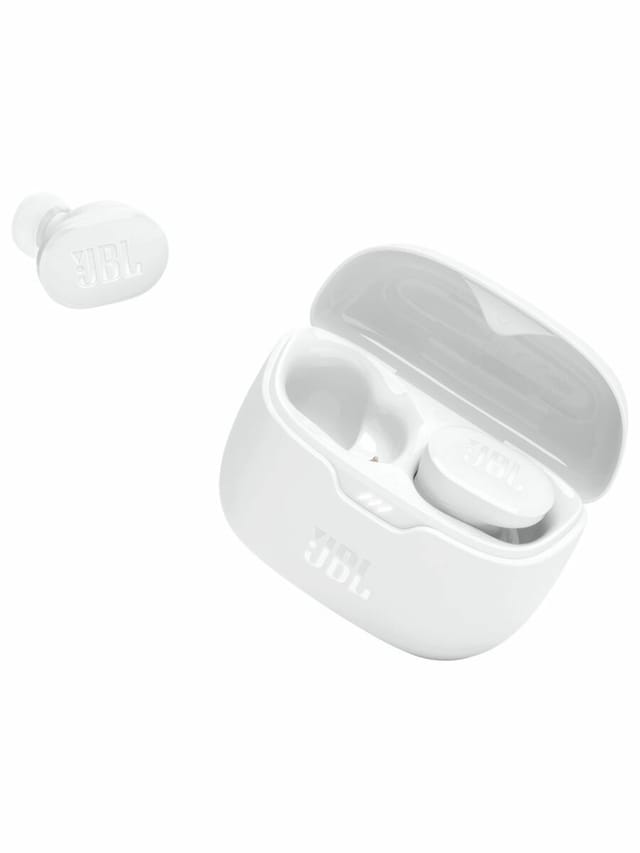 Товар Наушники JBL Tune Buds, беспроводные, закрытые, влагозащита, белые
