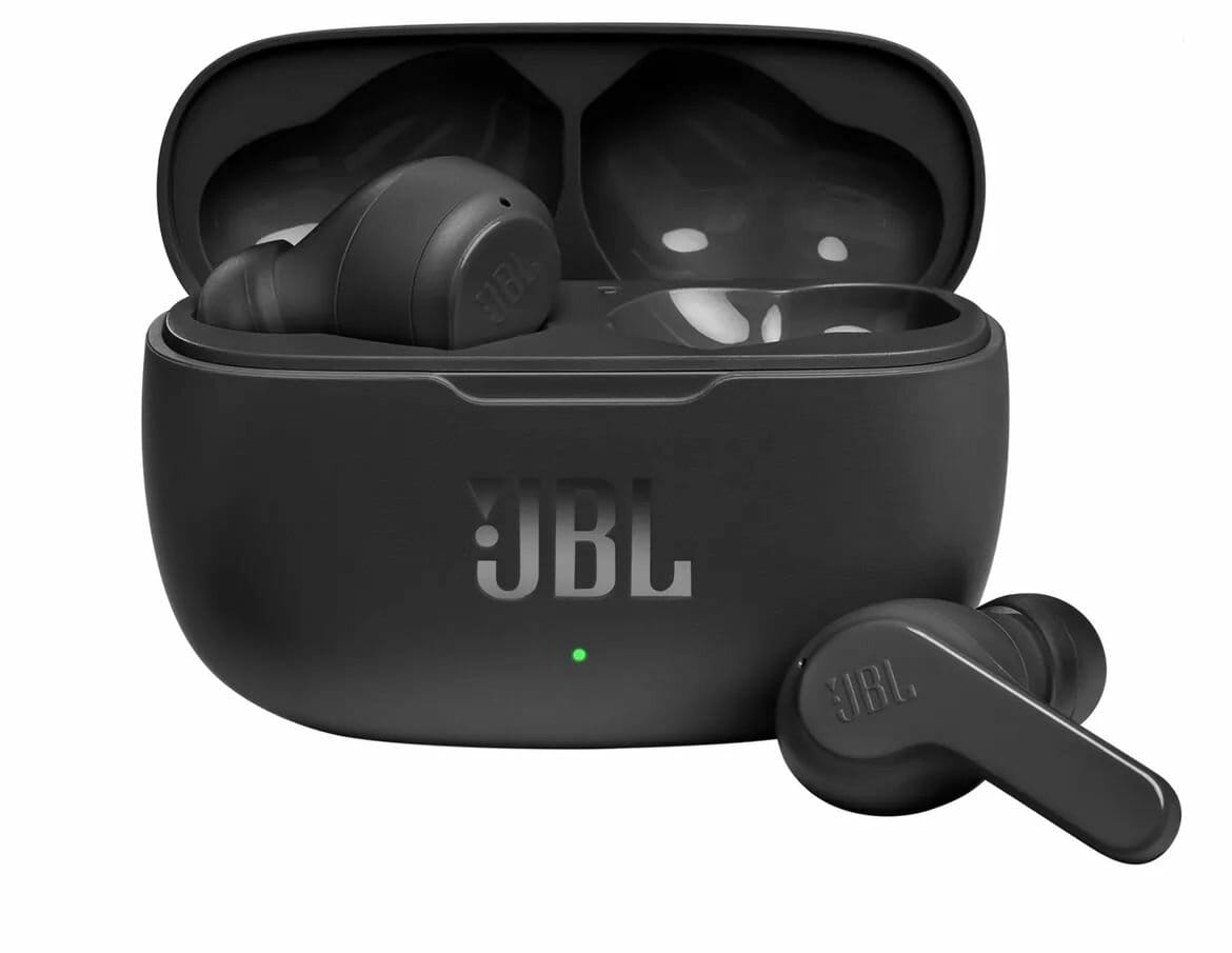 Товар Беспроводные наушники JBL Wave 200TWS BLK, Bluetooth, черный
