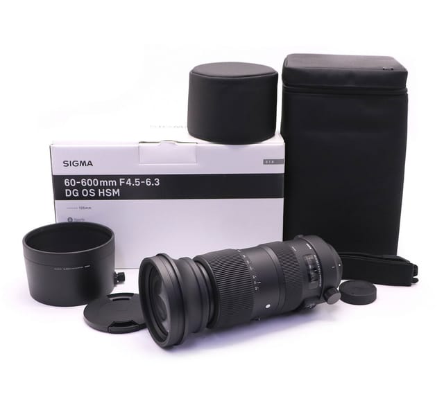 Товар Объектив Sigma AF 60-600mm f/4.5-6.3 DG OS HSM Sports Nikon F