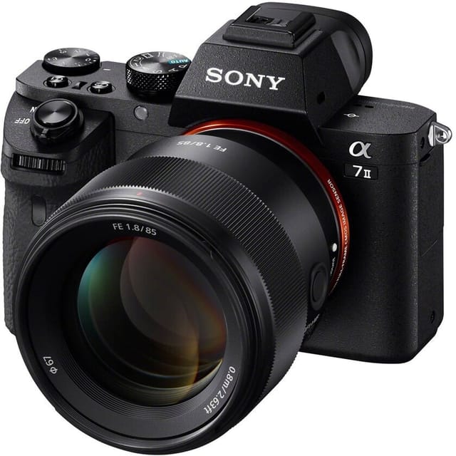Товар Объектив Sony FE 85mm f/1.8 черный