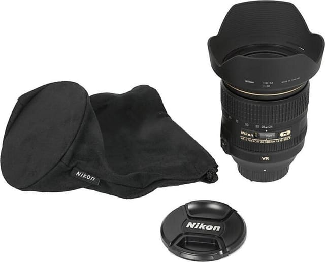 Товар Объектив Nikon 24-120mm, f/4, ED VR, AF-S, зум, 5х, для Nikon F, черный