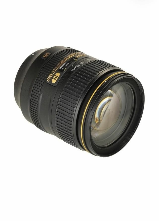 Товар Объектив Nikon 24-120mm, f/4, ED VR, AF-S, зум, 5х, для Nikon F, черный