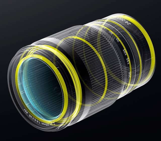 Товар Объектив Nikon Nikkor Z 24-200mm f/4-6.3 VR 8,3х зум, черный