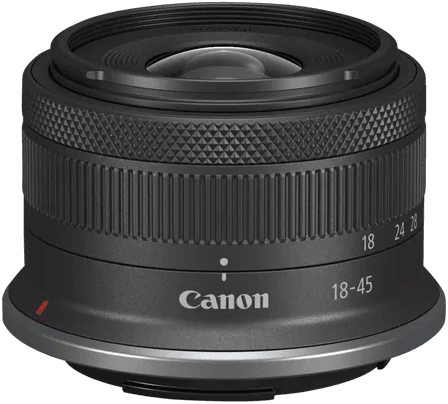 Товар Объектив Canon RF-S 18-45mm, f/4.5-6.3, IS STM, стабилизация изображения, черный