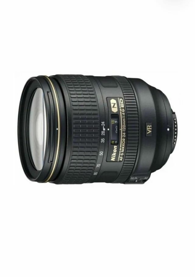 Товар Объектив Nikon 24-120mm, f/4, ED VR, AF-S, зум, 5х, для Nikon F, черный