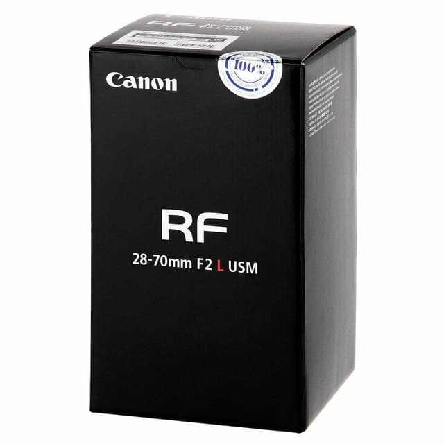 Товар Canon RF 28-70mm f/2L USM Lens – Professional Standard Zoom with f/2 Aperture