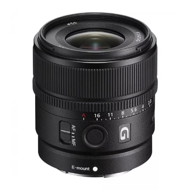 Товар Объектив Sony SEL15F14G,Sony E 15mm f/1.4 G фиксированный, черный