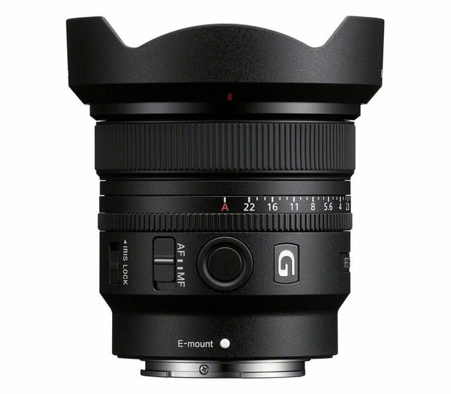 Товар Объектив Sony FE 16mm F1.8 G, широкоугольный, байонет Sony E, черный