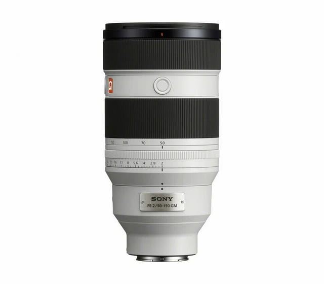 Товар Телеобъектив Sony 50-150 mm f/2 GM, пыле- и влагозащита, ручная диафрагма