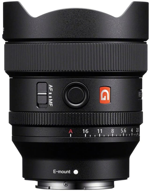 Товар Объектив Sony FE SEL14F18GM, 14мм, f/1,8, байонет E, пыле-влагозащита