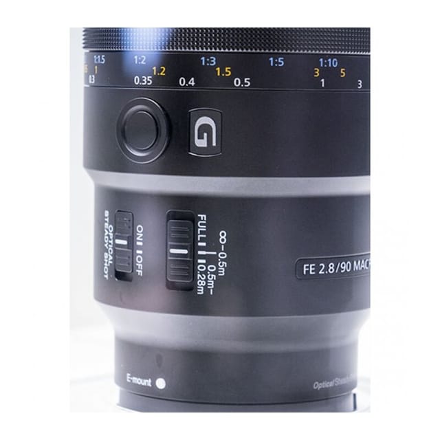 Товар Объектив Sony FE 90mm f/2.8 Macro G OSS (SEL90M28G), черный, автофокус