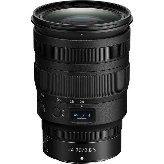 Товар Объектив Nikon NIKKOR Z 24-70mm f/2.8 S — профессиональный стандартный зум для беззеркальных фотокамер
