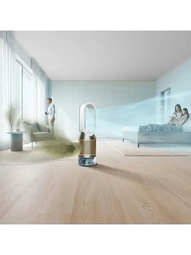 Товар Очиститель воздуха Dyson Purifier Humidify+Cool PH05, white/gold (Переходник в подарок)