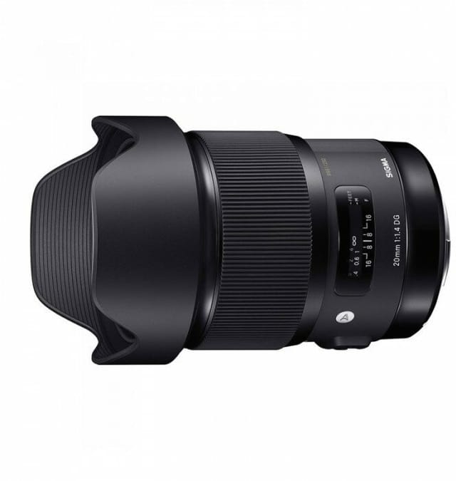 Товар Объектив Sigma AF 20 mm f/1.4 EX DG HSM | Art for Nikon EF, черный