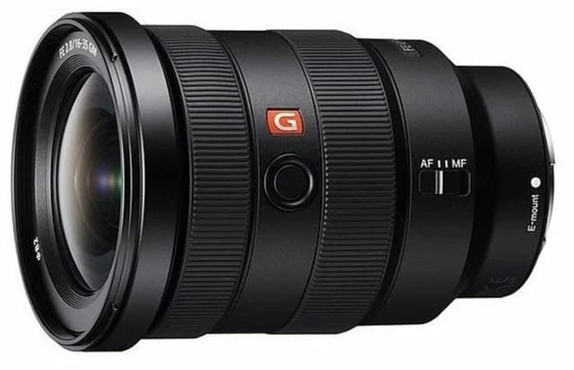 Товар Объектив Sony SEL1635GM, для Sony E, 16-35 мм, F/2.8, байонет Sony E, черный