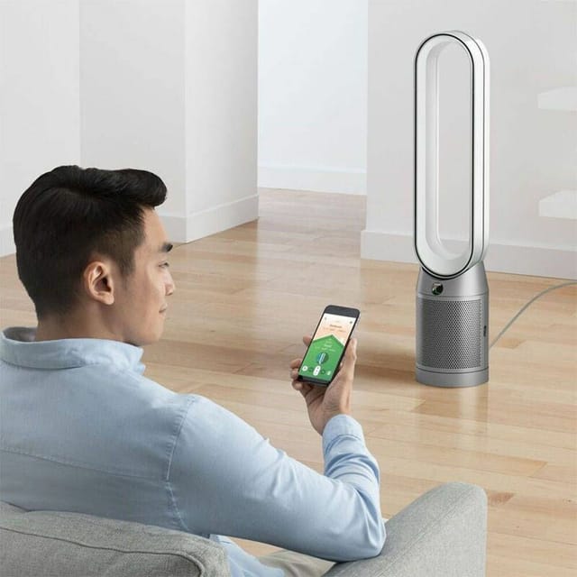 Товар Очиститель воздуха Dyson TP07 388901-01 white/silver (Переходник в подарок)