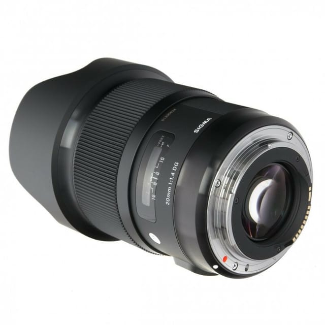 Товар Объектив Sigma AF 20 mm f/1.4 EX DG HSM | Art for Nikon EF, черный