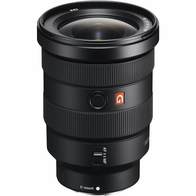 Товар Объектив Sony SEL1635GM, для Sony E, 16-35 мм, F/2.8, байонет Sony E, черный