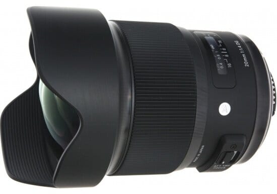 Товар Объектив Sigma AF 20 mm f/1.4 EX DG HSM | Art for Nikon EF, черный