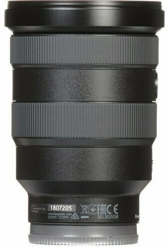 Товар Объектив Sony SEL1635GM, для Sony E, 16-35 мм, F/2.8, байонет Sony E, черный