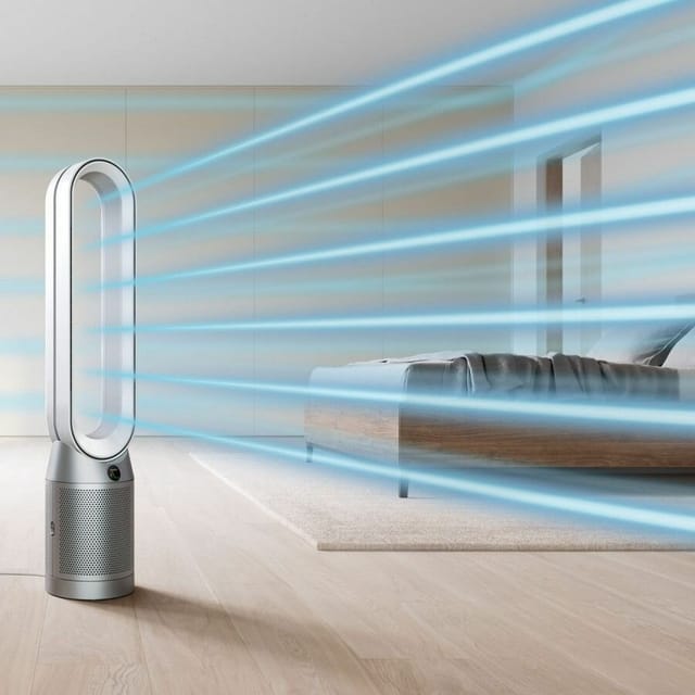 Товар Очиститель воздуха Dyson TP07 388901-01 white/silver (Переходник в подарок)