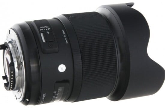 Товар Объектив Sigma AF 20 mm f/1.4 EX DG HSM | Art for Nikon EF, черный