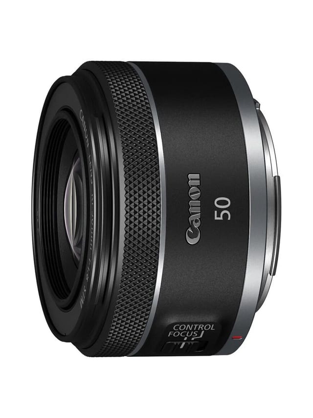 Товар Объектив Canon RF 50 mm F 1.8 STM, автофокус, пластик, черный