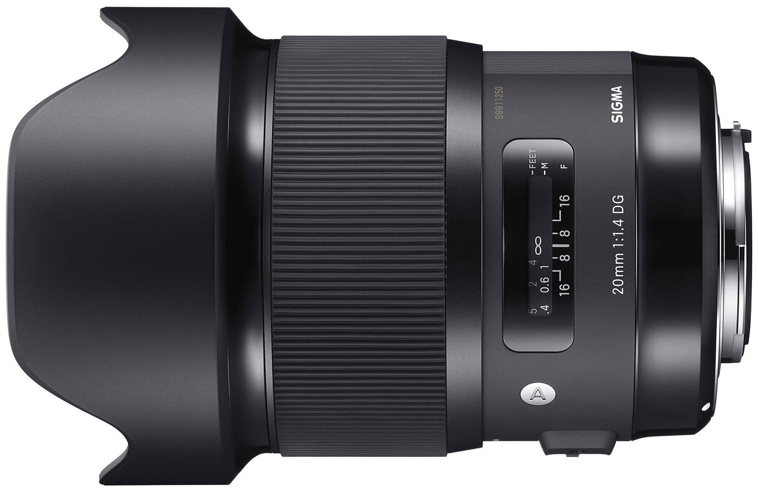 Товар Объектив Sigma AF 20 mm f/1.4 EX DG HSM | Art for Nikon EF, черный