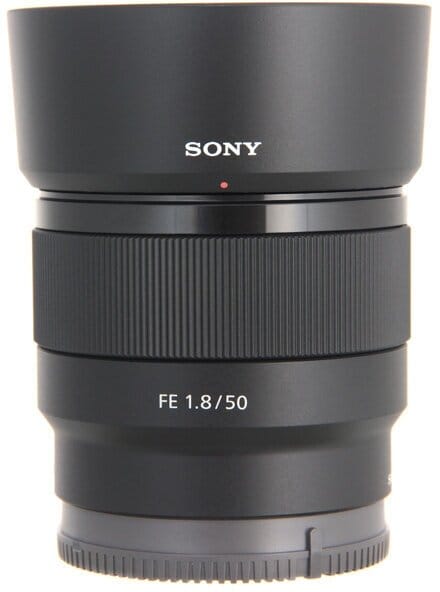 Товар Стандартный объектив Sony FE 50mm f/1.8 (SEL-50F18F), черный