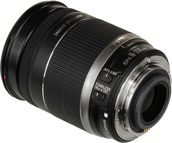 Товар Объектив Canon EF-S 18-200mm f/3.5-5.6 IS мощный диапазон фокусных расстояний для любых задач