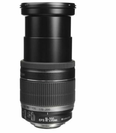 Товар Объектив Canon EF-S 18-200mm f/3.5-5.6 IS мощный диапазон фокусных расстояний для любых задач