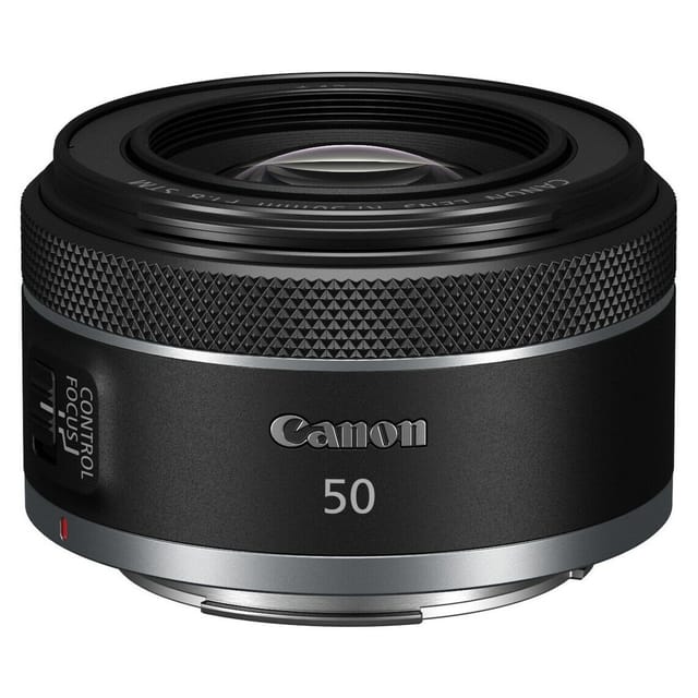 Товар Объектив Canon RF 50 mm F 1.8 STM, автофокус, пластик, черный