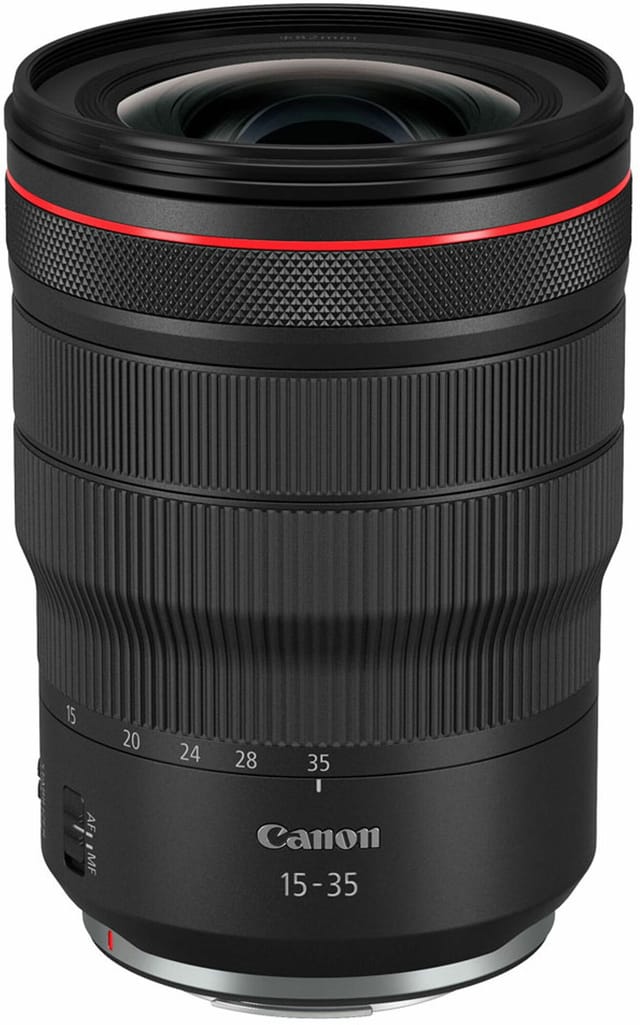 Товар Широкоугольный объектив Canon RF 15-35MM F2.8 L IS USM, для EOS R, 2.3x, черный
