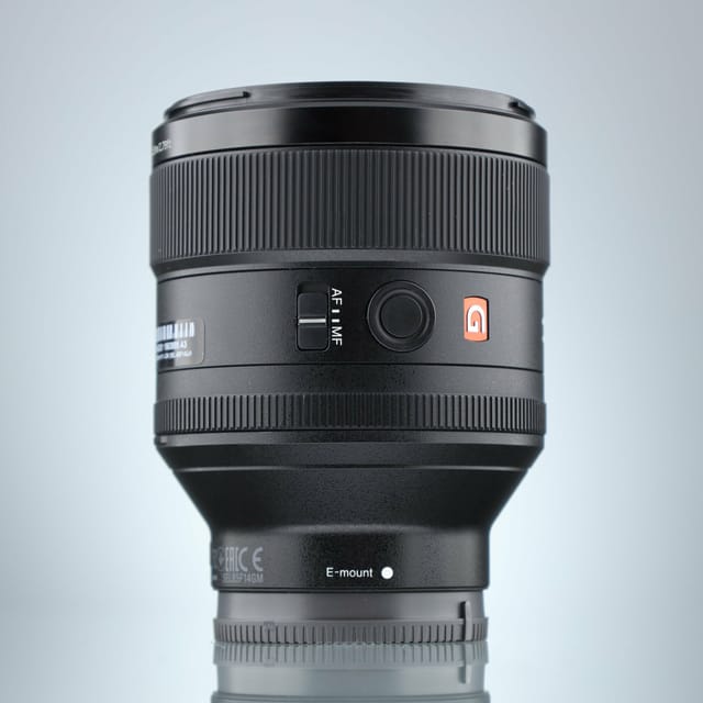 Товар Объектив Sony SEL85F14GM, FE, 85mm, f/1.4, GM, байонет Sony E, влагозащита, черный