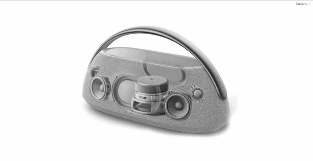 Товар Беспроводная акустическая система Harman/Kardon Go Play 3 Mini, Grey