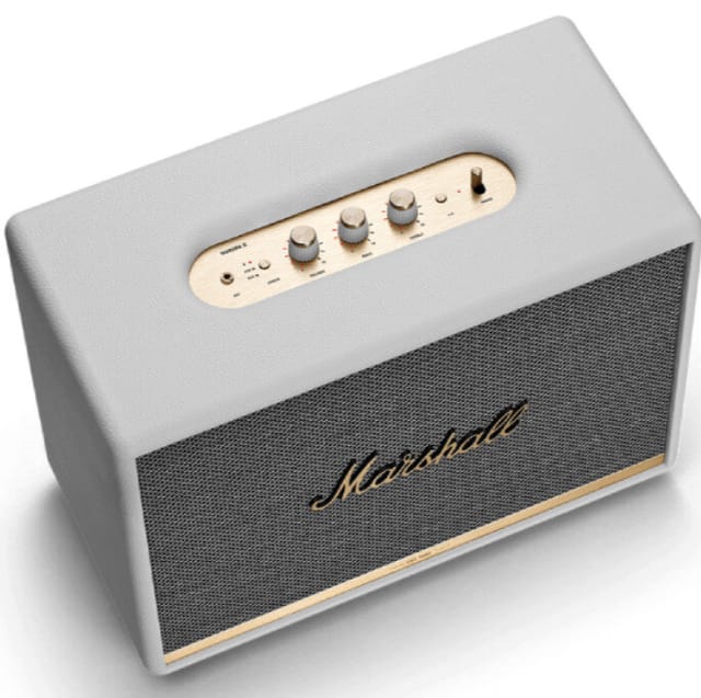 Товар Колонка портативная Marshall Woburn II, цвет белый, мощность 80W, акустика 2.1 BT, 3.5Jack (1127748)