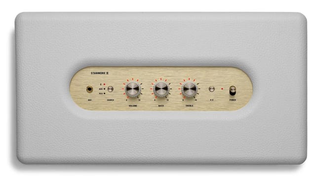 Товар Колонка портативная Marshall Stanmore II, цвет белый, мощность 80W, акустика 2.1 BT, 3.5Jack (1127739)