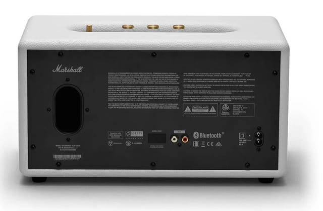 Товар Колонка портативная Marshall Stanmore II, цвет белый, мощность 80W, акустика 2.1 BT, 3.5Jack (1127739)