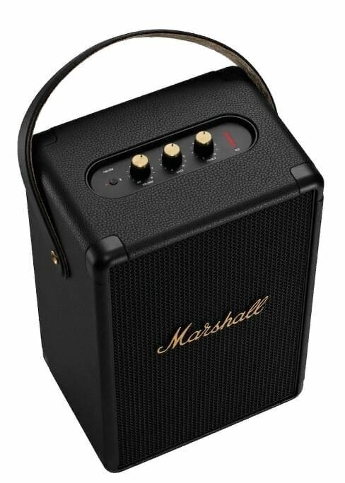 Товар Портативная колонка Marshall "Tufton", с ручкой, влагозащищенная, 80Вт, черная