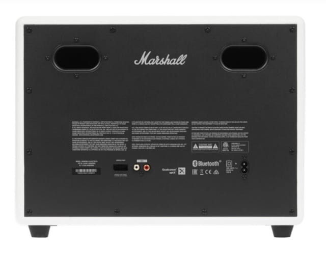 Товар Колонка портативная Marshall Woburn II, цвет белый, мощность 80W, акустика 2.1 BT, 3.5Jack (1127748)