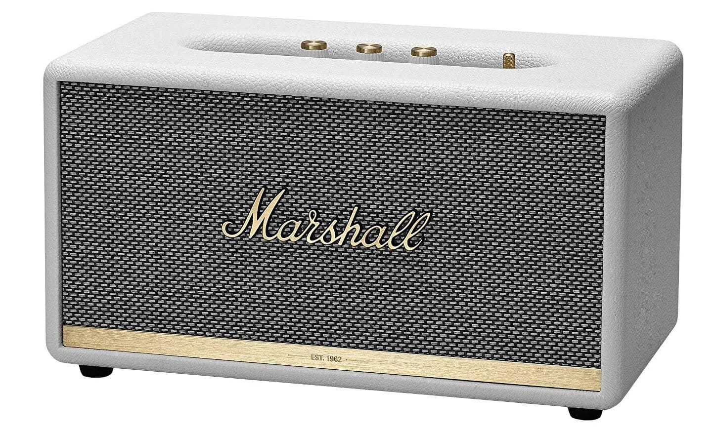 Товар Колонка портативная Marshall Stanmore II, цвет белый, мощность 80W, акустика 2.1 BT, 3.5Jack (1127739)