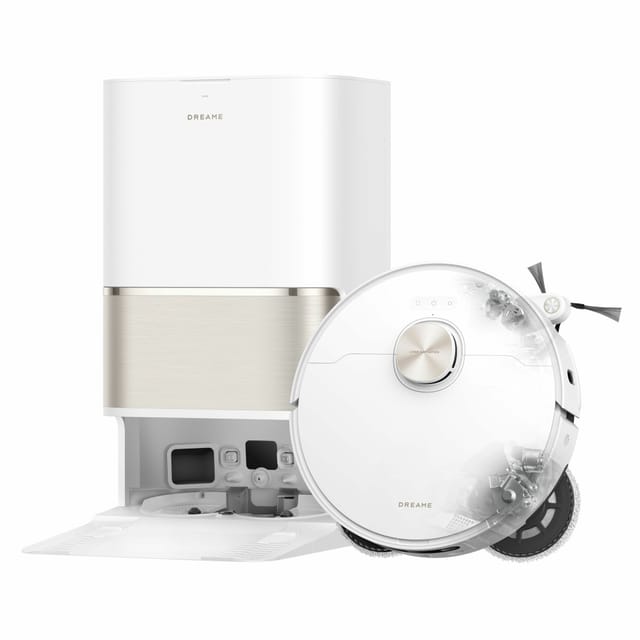 Товар Пылесос-робот Dreame L50 Ultra, для сухой и влажной уборки, с автоматизированной самоочисткой, белый