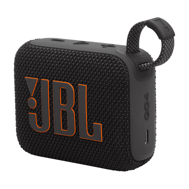 Товар Портативная колонка JBL Go 4 Black, 4.2Вт, 7ч, влагозащитная, с ремешком