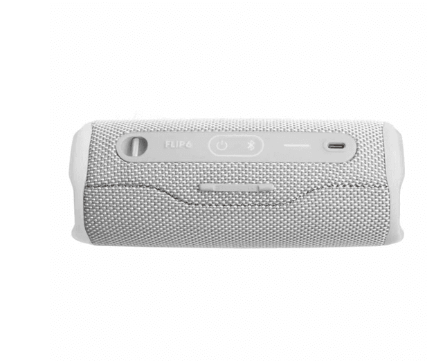 Товар Портативная колонка JBL Flip 6, колонка, White, Bluetooth 5.1, влагозащита IP67, 30Вт, белая