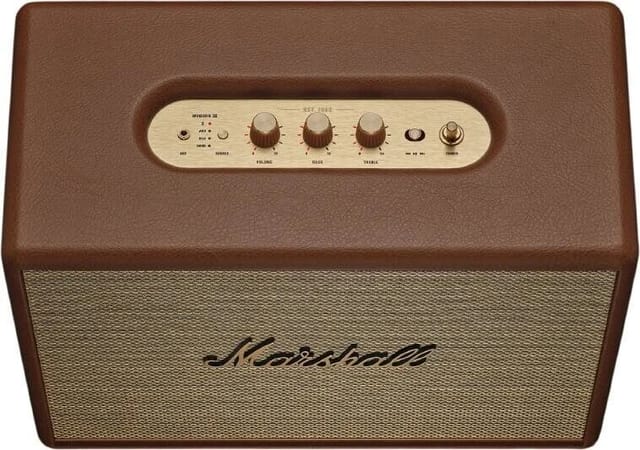 Товар Портативная Bluetooth-колонка Marshall Woburn III, питание от сети (коричневая)