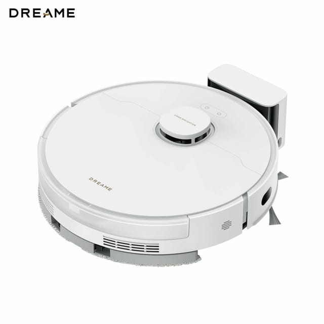 Товар Пылесос-робот Dreame D20 Pro White, для сухой и влажной уборки, с голосовым управлением и зарядной станцией, белый
