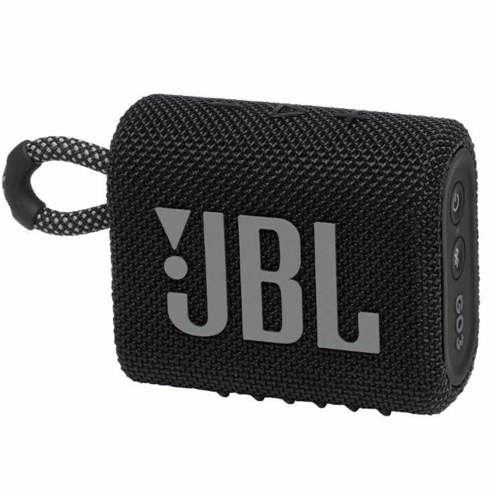 Товар Беспроводная портативная колонка JBL GO3 Black с Bluetooth, черная