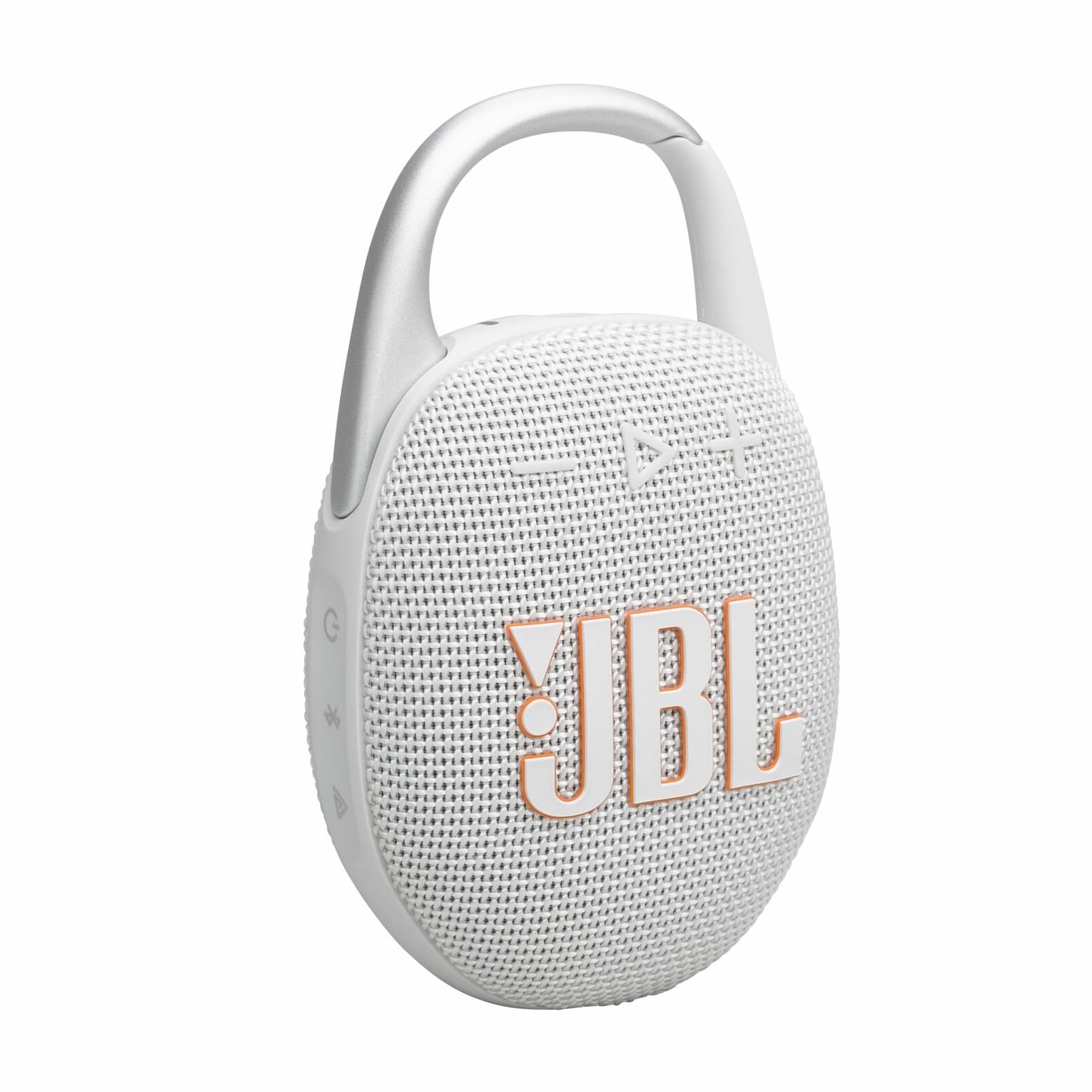 Товар Портативная колонка JBL Clip 5 White, Bluetooth, время работы 12ч